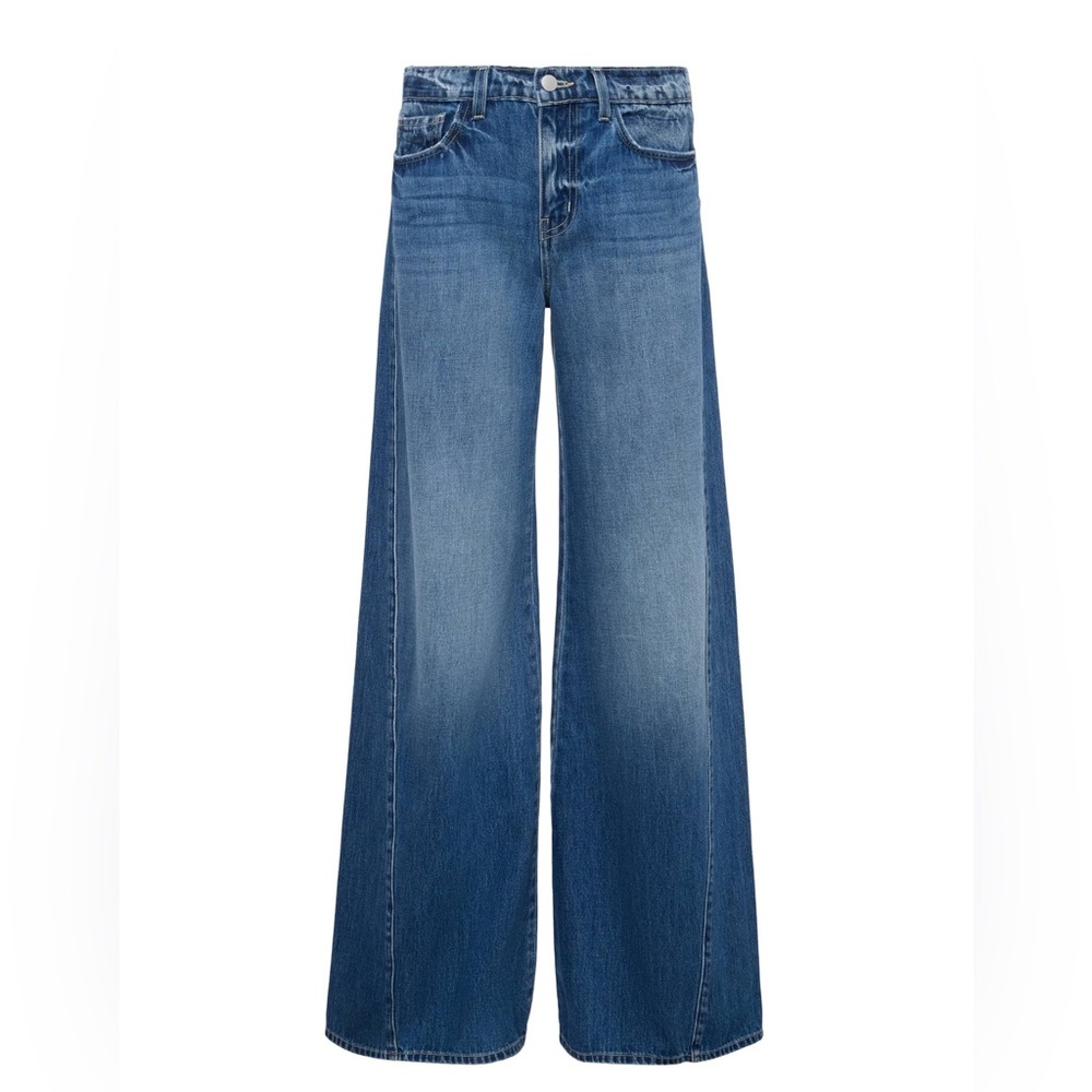 L'AGENCE Blue Flare & Wide Leg Jeans